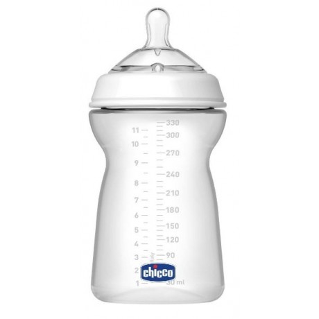 Chicco Biberon Natural Feel 6 Mesi+330 ml Veloce