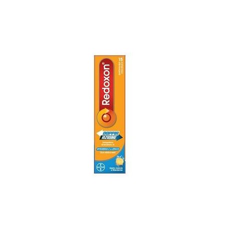 Redoxon Doppia Azione 15 Compresse Effervescenti Vitamina C Zinco Arancia E Mandarino 45,78 g