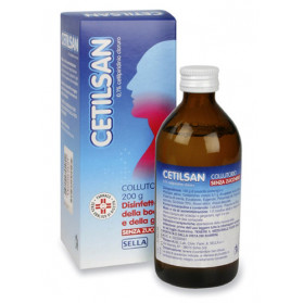 Cetilsan Colluttorio Flaconcino 0,2g/200g