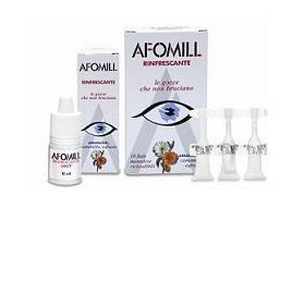 Gocce Oculari Afomill Rinfrescante 10 Fiale Monodose 0,5 ml