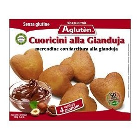 Agluten Cuoricini Gianduja 150 g