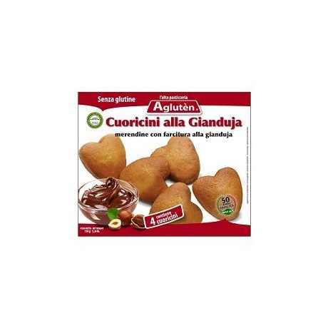 Agluten Cuoricini Gianduja 150 g