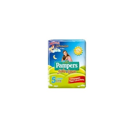 Pannolino Per Bambino Pampers Sole & Luna Flash Junior 16 Pezzi