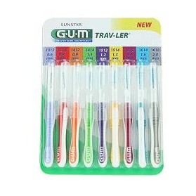 Gum Trav/ler Kit Scovolini 9 Pezzi