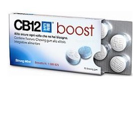 Cb12 Boost 10 Chewing-gum 20 g