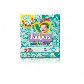 Pannolini Per Bambini Pampers Baby Dry Downcount No Flash Junior 17 Pezzi