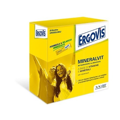 Ergovis Mineralvit 20 Bustine