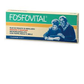 Fosfovital Olio Fegato Di Merluzzo 7 Flaconcini