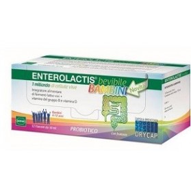 Enterolactis Bevibile Bambini 12 Flaconcini Da 10 ml