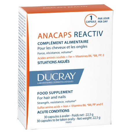 Anacaps Reactiv Capelli 30 Capsule