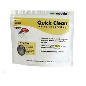 Quick Clean Sacca Per Sterilizzazione A Microonde 5 Pezzi