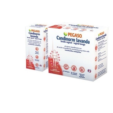 Candinorm Lavanda Vaginale 4 Flacone 10 ml + 4 Stick Pack Monodose 1,5 g + 4 Applicatori Sterili Monouso