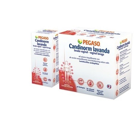Candinorm Lavanda Vaginale 4 Flacone 10 ml + 4 Stick Pack Monodose 1,5 g + 4 Applicatori Sterili Monouso
