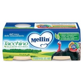 Mellin Omogeneizzato Tacchino 2 X 80 g