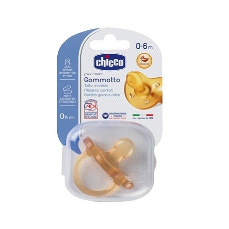 Chicco Gommotto Physio Soft Ltx 0-6 Mesi 1 Pezzo