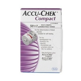 Strisce Misurazione Glicemia Accu-chek Compact Plasma 50+1 Pezzi