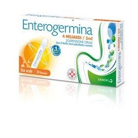 Enterogermina Uso Orale 10 Flaconcino 4 Miliardi 5ml