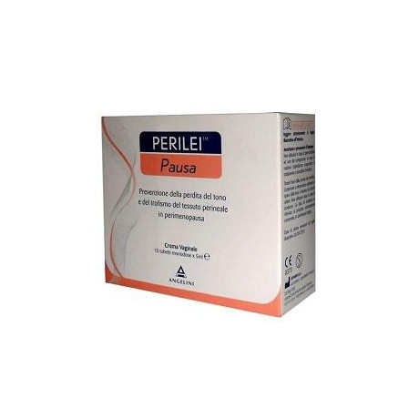 Perilei Pausa Crema Vaginale 10 Tubetti Monodose Da 5ml