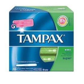 Tampax Blue Box Super 20pz