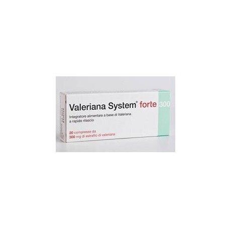 Valeriana System Forte 20 Compresse