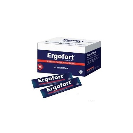 Ergofort 12 Bustine Stick Pack 10 ml