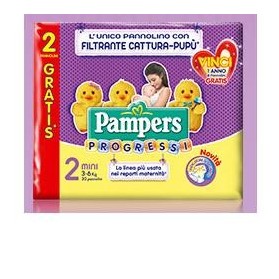 Pampers Progressi Mini 28 Buste + 2 Pezzi Offerta Speciale