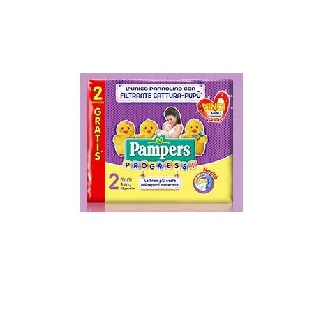 Pampers Progressi Mini 28 Buste + 2 Pezzi Offerta Speciale