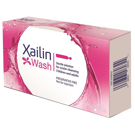 Xailin Wash Soluzione Sterile Oculare 20 Flaconcini 5 ml Monodose
