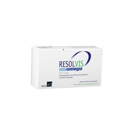 Gocce Oculari Resolvis Omega 20 Fiale Monodose 0,25 ml
