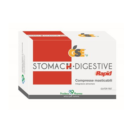 Gse Stomach Digestive Rapid 24 Compresse Masticabili