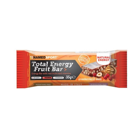 Total Energy Fruit Bar Cranberry & Nuts 35 g