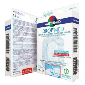 Medicazione Adesiva Master-aid Drop Medicato 10,5x30