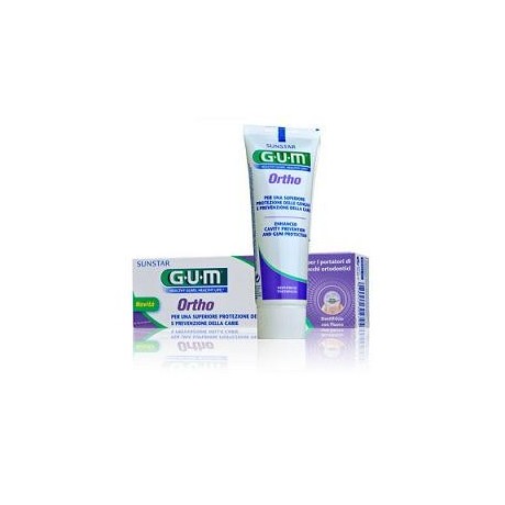 Gum Ortho Gel Dentifricio 75ml