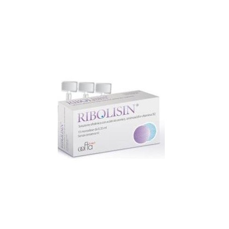Soluzione Oftalmica Ribolisin Monodose 15 Flaconcini 0,35ml