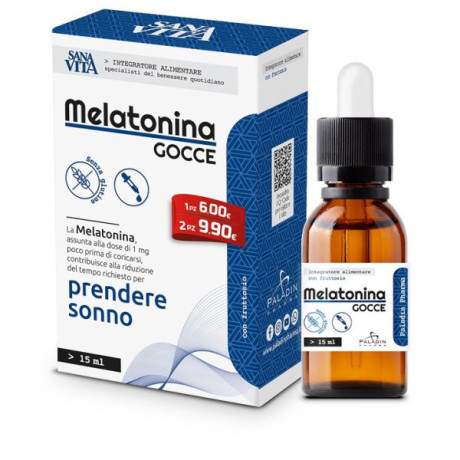 Sanavita Melatonina Gocce 15ml