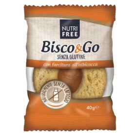 Nutrifree Bisco&go Albicocca 40 g
