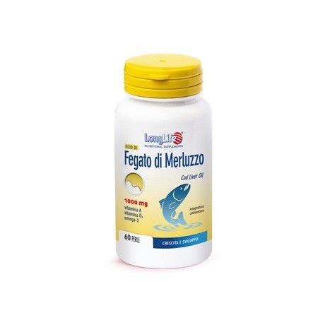 Longlife Olio Fegato Merluzzo 1000 mg 60 Perle