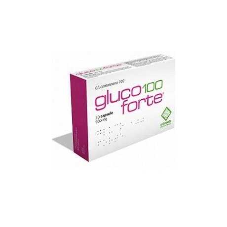 Gluco 100 Forte Glucomannano 100 30 Capsule Da 900 mg