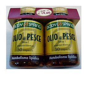 Body Spring Olio Di Pesce Omega 3 Confezione Bipack