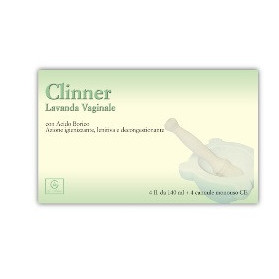 Clinner Lavanda Vaginale 4 Flaconi 140 ml + 4 Cannule Vaginali Monouso In Blister