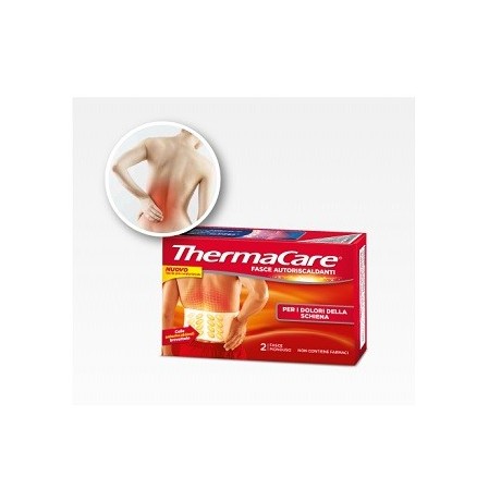 Fascia Autoriscaldante A Calore Terapeutico Thermacare Schiena 2 Pezzi