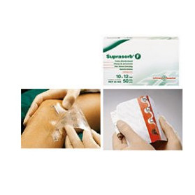 Medicazione Sterile In Film In Poliuretano Trasp. Suprasorb F 5x7cm 10 Pezzi