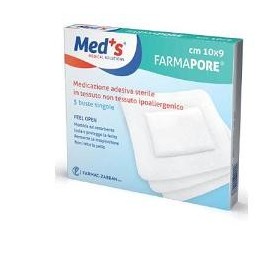 Meds Pore Medicazione Adesiva Oculare 5 Pezzi