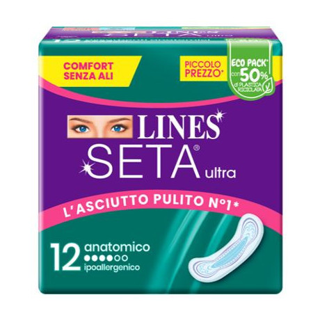 Lines Seta Ultra Anat 12pz