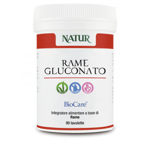 Rame Gluconato 90 Capsule Vegetali 364 mg