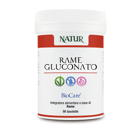 Rame Gluconato 90 Capsule Vegetali 364 mg