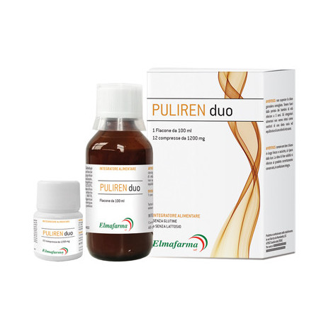 Puliren Duo 100ml+12 Compresse