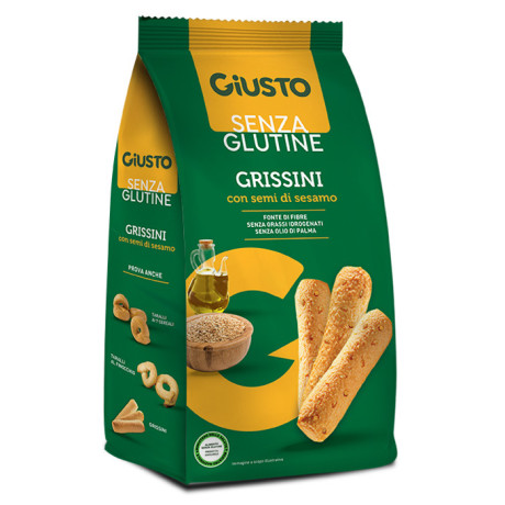 Giusto S/g Grissini Al Sesamo