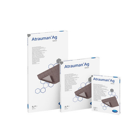 Medicazione Con Argento Atrauman Ag 10x10cm 10 Pezzi