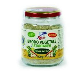 Fsc Brodo Vegetale Istantaneo Senza Lievito Bio Con Olio Extravergine Di Oliva 200 g